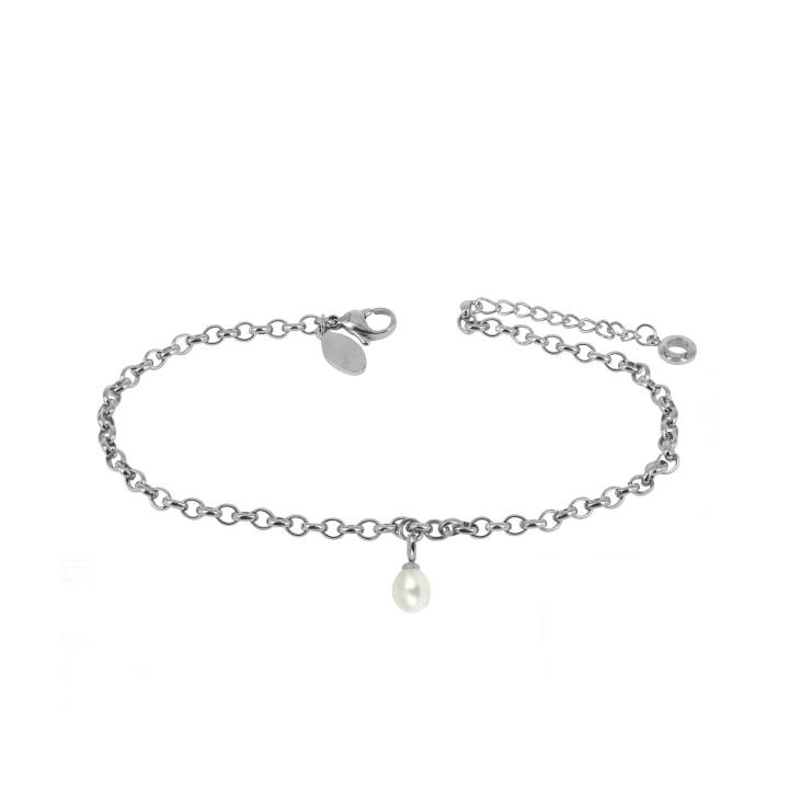 PALMA Single ANKLET Armbanden Staal in de groep Accessoires / Anklet bij SCANDINAVIAN JEWELRY DESIGN (370438)