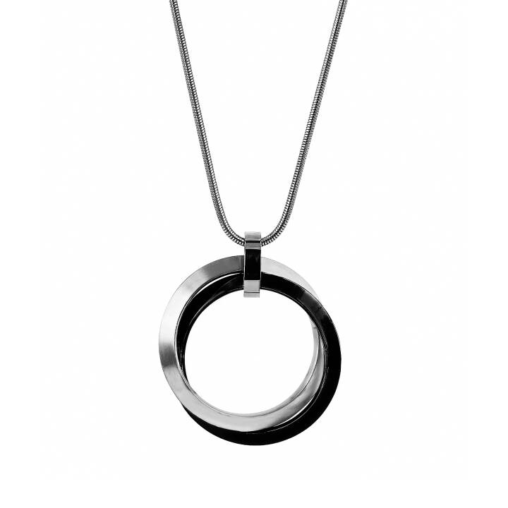 Product Image for astrid&agnes CHELSEA Long Kettingen Staal/zwart