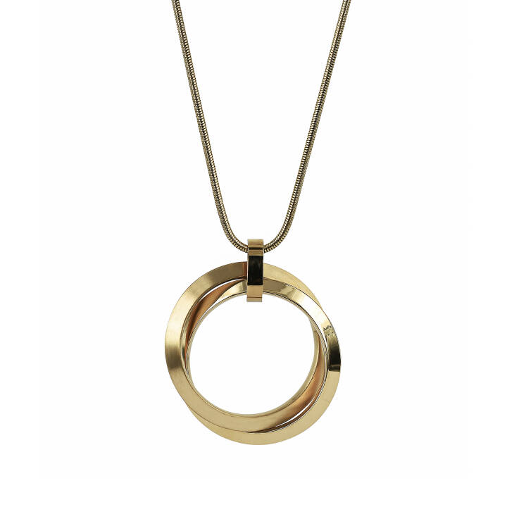 CHELSEA Short Kettingen Goud/Goud in de groep Kettingen / Gouden kettingen bij SCANDINAVIAN JEWELRY DESIGN (371121)