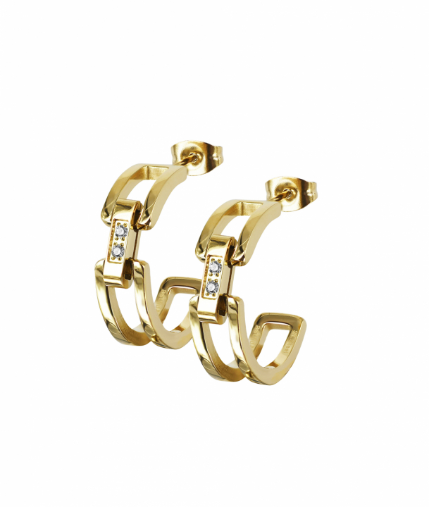 Product Image for astrid&agnes CHERRIE Crystal Oorbel Goud