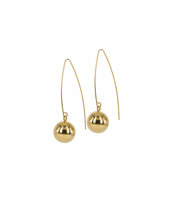 Product Image for astrid&agnes ESSIE Long 12 mm Oorbel Goud