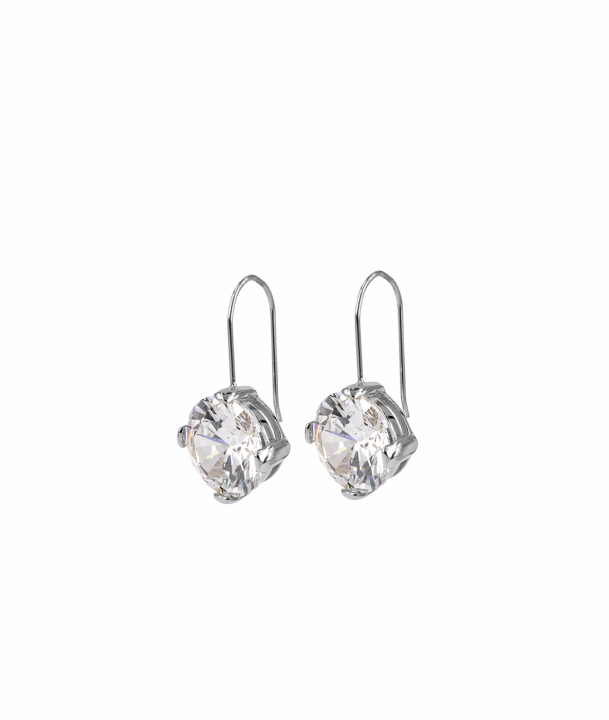 Product Image for astrid&agnes FRIDA Short Oorbel StÃ¥l/Vit