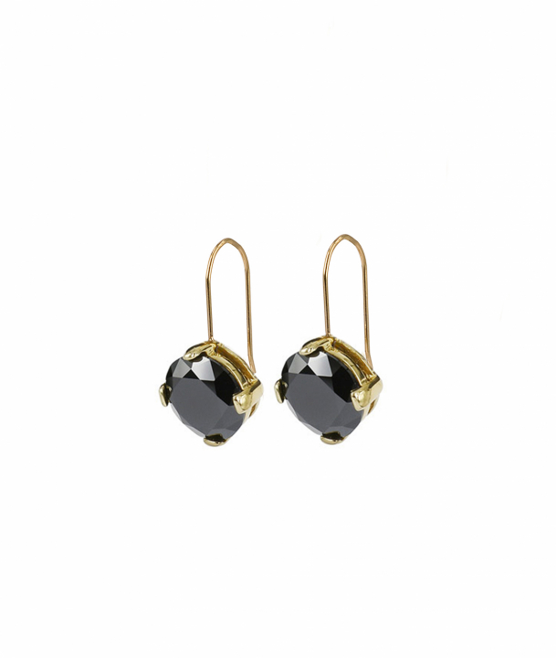 Product Image for astrid&agnes FRIDA Short Oorbel Goud/Svart