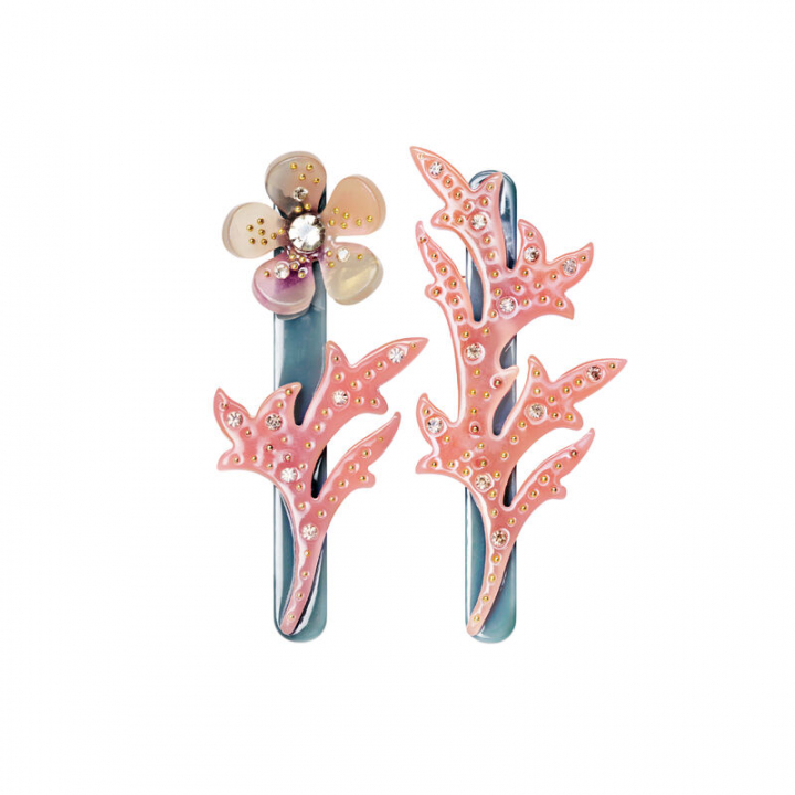Kalei Orchid Hairclip set in de groep Accessoires bij SCANDINAVIAN JEWELRY DESIGN (3824)