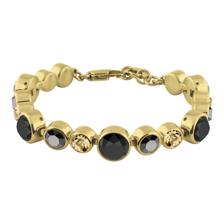 CALICE Goud BLACK in de groep Armbanden / Gouden armbanden bij SCANDINAVIAN JEWELRY DESIGN (390101)