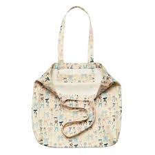 Canvas Totebag Cute Bows in de groep Accessoires bij SCANDINAVIAN JEWELRY DESIGN (3968)