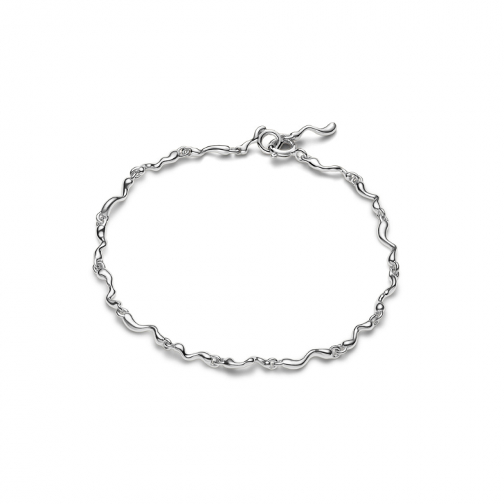 Ramen Bracelet Silver in de groep Armbanden / Zilveren armbanden bij SCANDINAVIAN JEWELRY DESIGN (400296AG)
