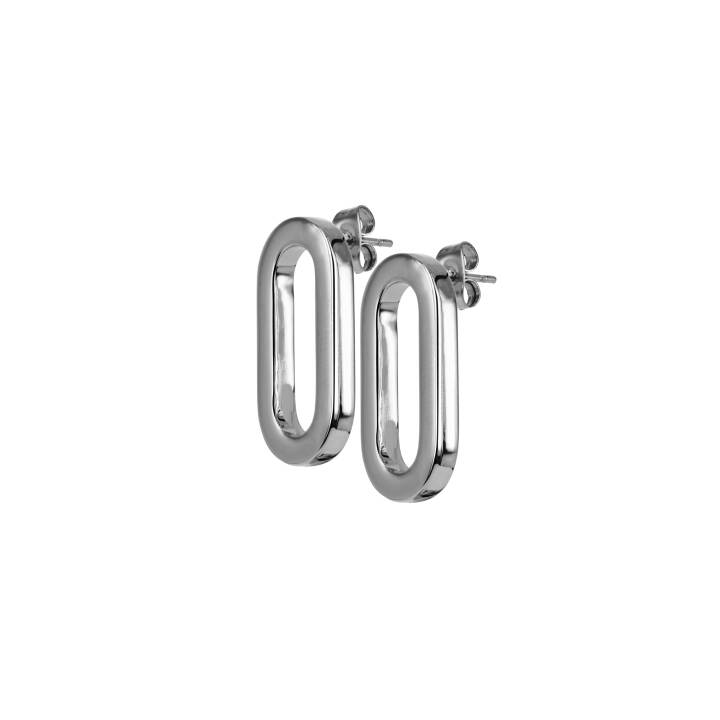 EXCELLENT Plain Oorbellen Staal in de groep Oorbellen / Zilveren oorbellen bij SCANDINAVIAN JEWELRY DESIGN (400470)