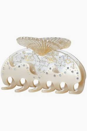 Cassie Hairclaw Oyster in de groep Accessoires / Anklet bij SCANDINAVIAN JEWELRY DESIGN (4046)