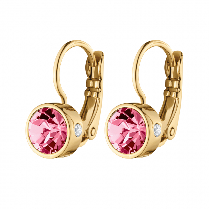 MADU Gold ROSE in de groep Oorbellen / Gouden oorbellen bij SCANDINAVIAN JEWELRY DESIGN (420011)