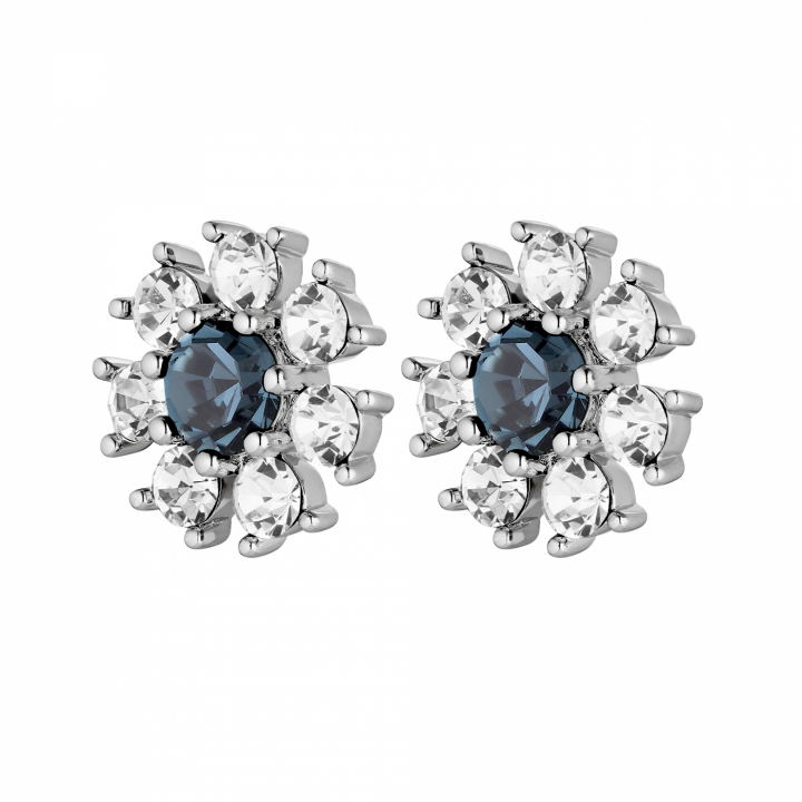 Product Image for DYRBERG/KERN AUDE Zilver ROYAL BLUE / CRYSTAL Oorbel