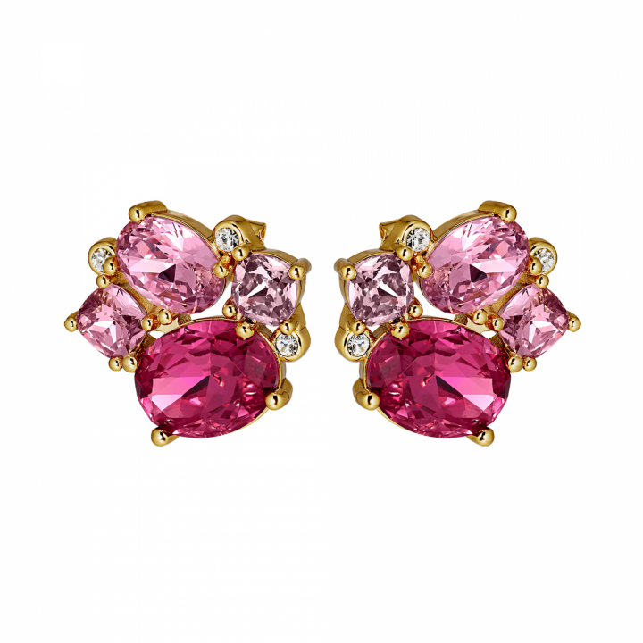 EMMA Goud LIGHT ROSE in de groep Oorbellen / Gouden oorbellen bij SCANDINAVIAN JEWELRY DESIGN (440055)