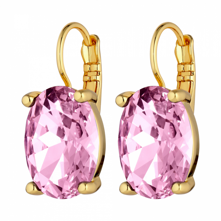 CHANTAL Goud L.ROSE in de groep Oorbellen / Gouden oorbellen bij SCANDINAVIAN JEWELRY DESIGN (440095)
