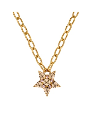 SAGITTA SG GOLDEN Necklace Gold in de groep Kettingen / Gouden kettingen bij SCANDINAVIAN JEWELRY DESIGN (450049)