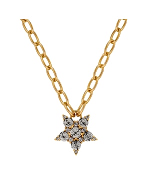 SAGITTA SG GREY Necklace Gold in de groep Kettingen / Gouden kettingen bij SCANDINAVIAN JEWELRY DESIGN (450054)