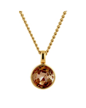 ETTE SG BROWN Necklace Gold in de groep Kettingen / Gouden kettingen bij SCANDINAVIAN JEWELRY DESIGN (450144)