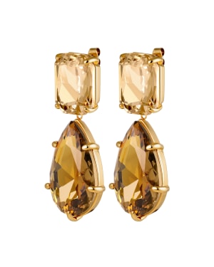 GOLARI SG GOLDEN Earrings in de groep Oorbellen / Gouden oorbellen bij SCANDINAVIAN JEWELRY DESIGN (460022)