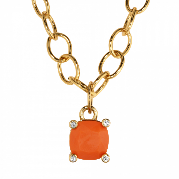 RAMINA SG CORAL in de groep Kettingen / Gouden kettingen bij SCANDINAVIAN JEWELRY DESIGN (460518)