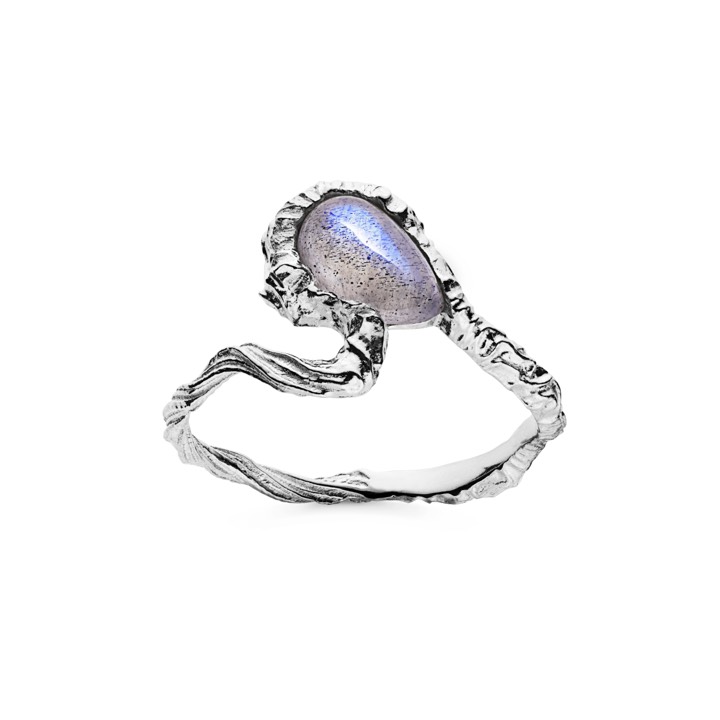 Alba ring (Zilver) in de groep Ringen / Zilveren ringen bij SCANDINAVIAN JEWELRY DESIGN (4736c)
