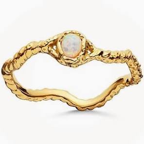 Lisa ring (goud) in de groep Ringen / Gouden ringen bij SCANDINAVIAN JEWELRY DESIGN (4745A)