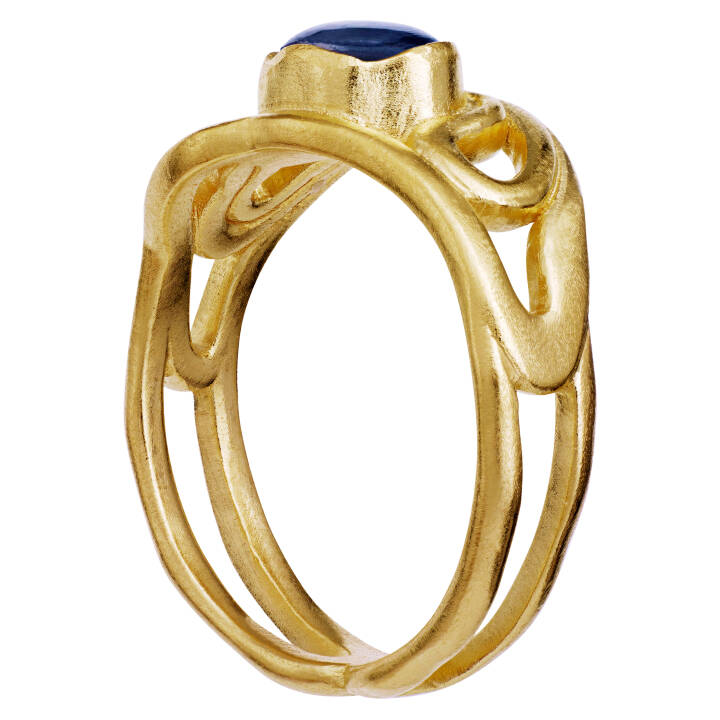 Edith Ring Goud in de groep Ringen / Zilveren ringen bij SCANDINAVIAN JEWELRY DESIGN (4786a)
