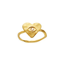Cassia Ring Gold in de groep Ringen / Gouden ringen bij SCANDINAVIAN JEWELRY DESIGN (4822a)