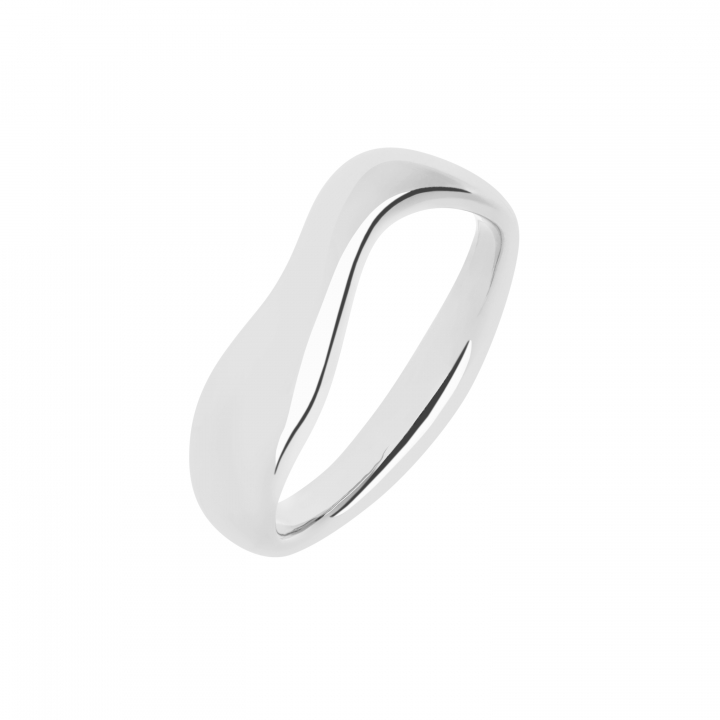 Vayu Ring Silver in de groep Ringen / Zilveren ringen bij SCANDINAVIAN JEWELRY DESIGN (500417AG)