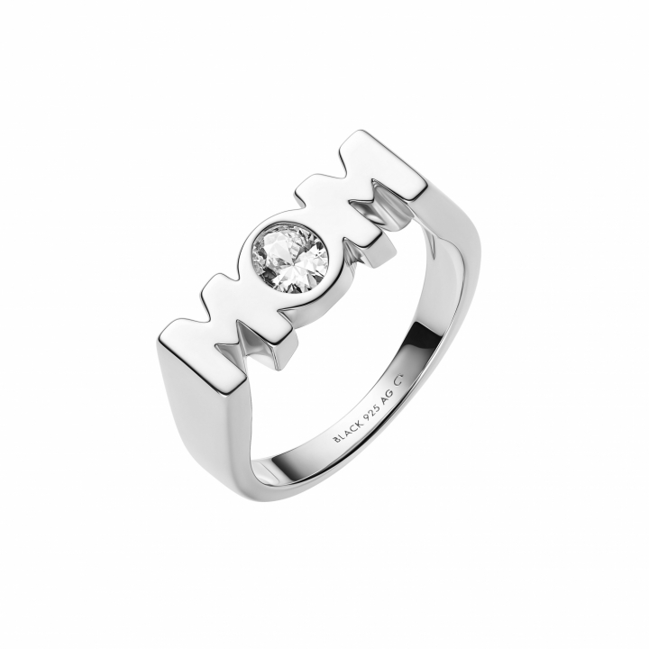 Mom Royal Ring Silver in de groep Ringen / Zilveren ringen bij SCANDINAVIAN JEWELRY DESIGN (500494AG-)