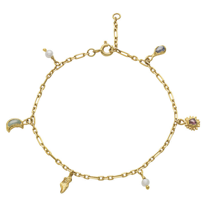Piper Armbanden (goud) in de groep Armbanden bij SCANDINAVIAN JEWELRY DESIGN (8573a)