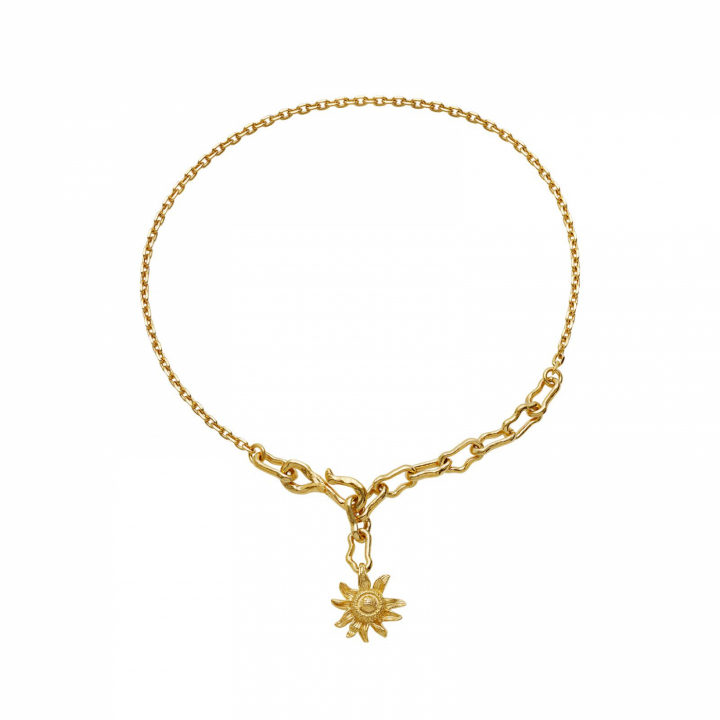 Calore Bracelet Goud in de groep Armbanden / Gouden armbanden bij SCANDINAVIAN JEWELRY DESIGN (8584a)