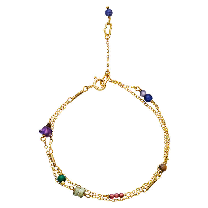 Isabel Armbanden Goud in de groep Armbanden / Gouden armbanden bij SCANDINAVIAN JEWELRY DESIGN (8593a)
