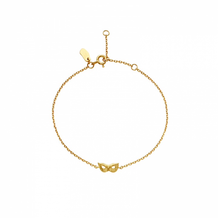 Paris Bracelet Gold in de groep Armbanden / Gouden armbanden bij SCANDINAVIAN JEWELRY DESIGN (8692A)