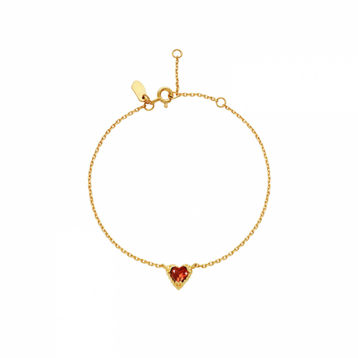 Amore Bracelet Gold in de groep Armbanden / Gouden armbanden bij SCANDINAVIAN JEWELRY DESIGN (8693A)