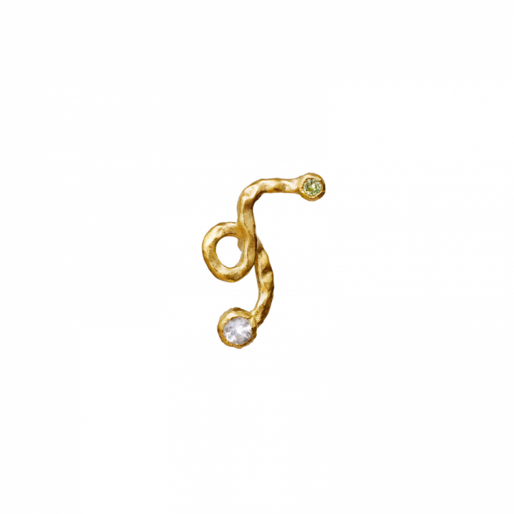 Pleiades Oorbel Goud in de groep Oorbellen / Gouden oorbellen bij SCANDINAVIAN JEWELRY DESIGN (9795a)