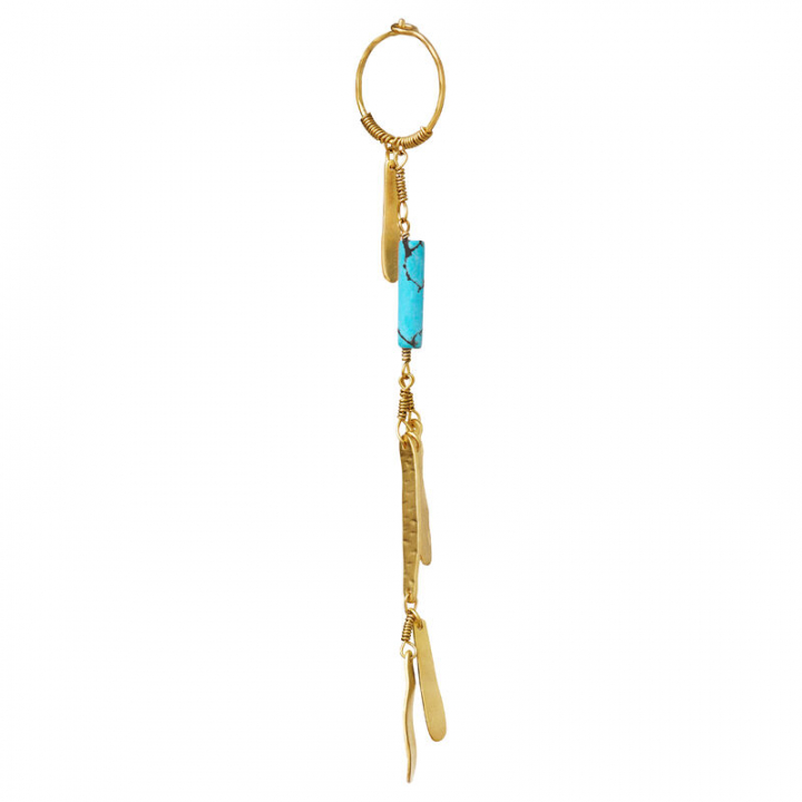 Cleo Oorbel Goud in de groep Oorbellen / Gouden oorbellen bij SCANDINAVIAN JEWELRY DESIGN (9820a)