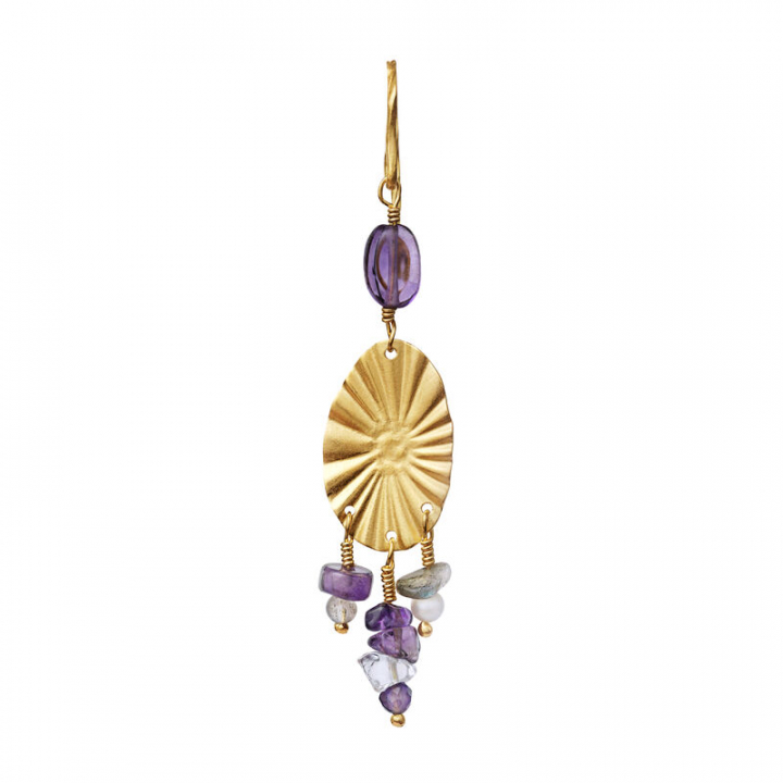 Product Image for Maanesten Crown Oorbel Goud (Single)