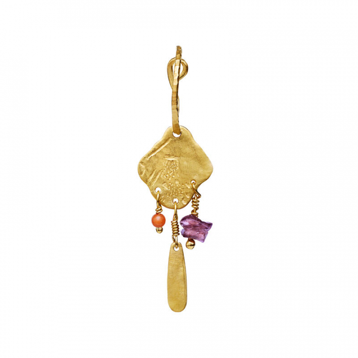 Product Image for Maanesten Root Oorbel Goud (Single)