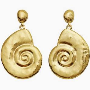  in de groep Oorbellen / Gouden oorbellen bij SCANDINAVIAN JEWELRY DESIGN (9900A)