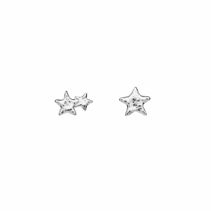 Twinkle earrings silver in de groep Oorbellen / Zilveren oorbellen bij SCANDINAVIAN JEWELRY DESIGN (9941C)