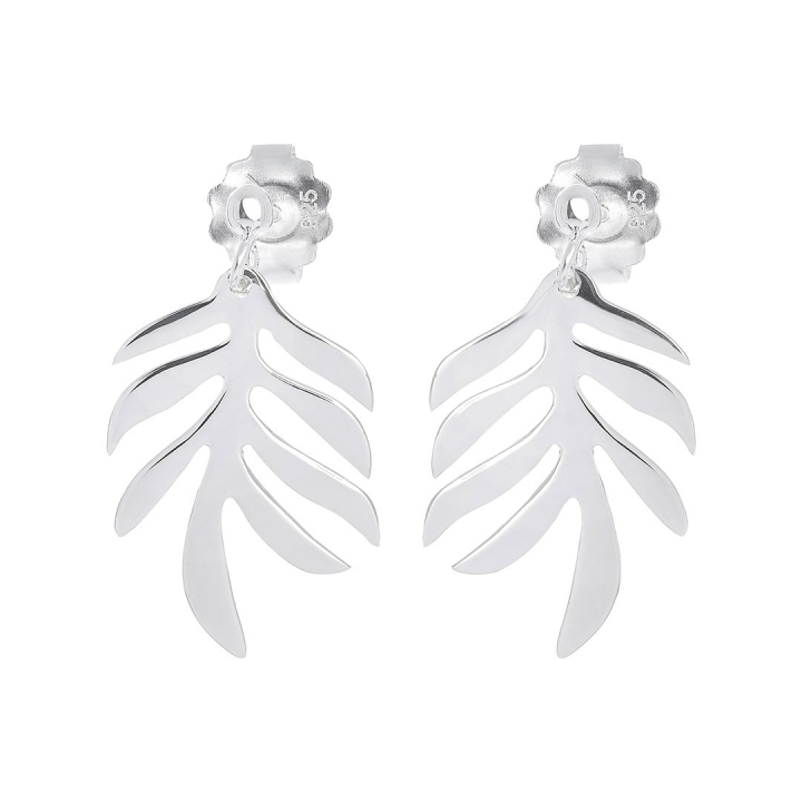 Autumn Leaf Studs  in de groep Oorbellen / Zilveren oorbellen bij SCANDINAVIAN JEWELRY DESIGN (ALF-E1M000-S)