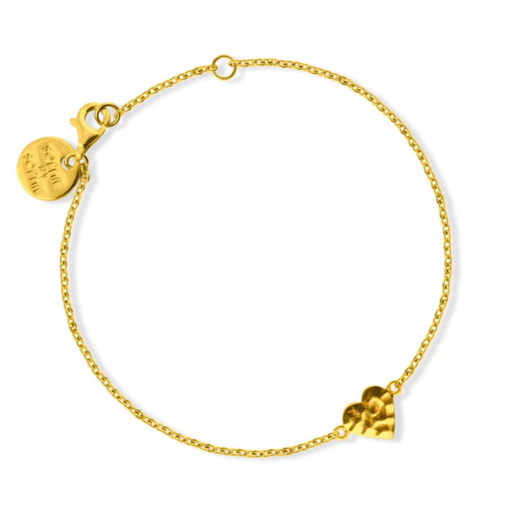 Wildheart Armbanden (goud) in de groep Armbanden / Gouden armbanden bij SCANDINAVIAN JEWELRY DESIGN (B1811GPS0-OS)