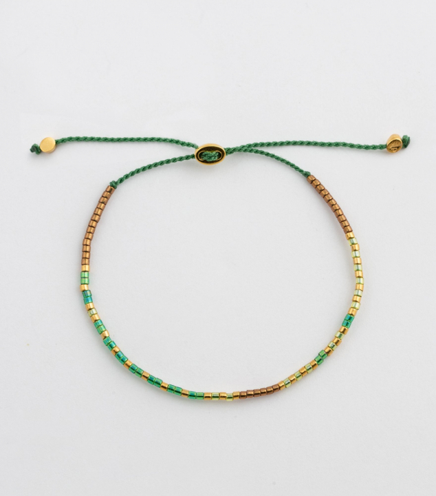 Code Bracelet Gold in de groep Armbanden / Gouden armbanden bij SCANDINAVIAN JEWELRY DESIGN (BG1146GV)