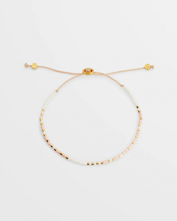 Code Bracelet Gold in de groep Armbanden / Gouden armbanden bij SCANDINAVIAN JEWELRY DESIGN (BG1146SS)