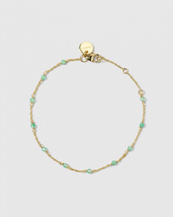 Santa Monica Bracelet Gold in de groep Armbanden / Gouden armbanden bij SCANDINAVIAN JEWELRY DESIGN (BG1253GO)