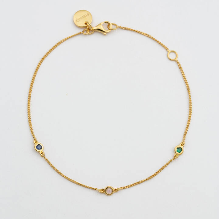 Treasure Shimmer Bracelet Gold in de groep Armbanden / Gouden armbanden bij SCANDINAVIAN JEWELRY DESIGN (BG1257MU)
