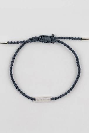 Give Hope svart in de groep Armbanden / Zilveren armbanden bij SCANDINAVIAN JEWELRY DESIGN (BS1250ONA)
