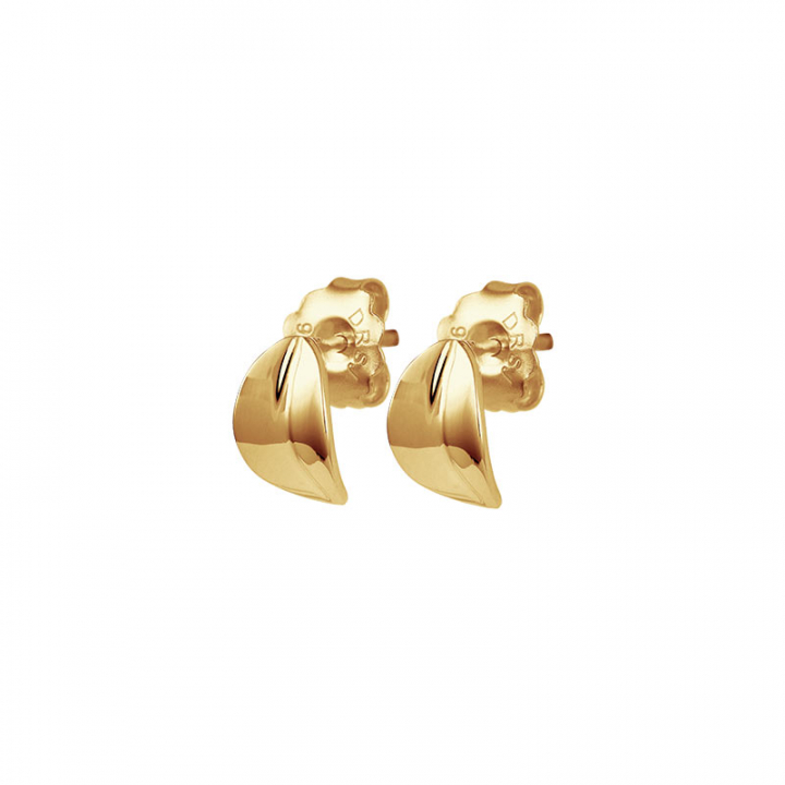 Botanica drop studs gold in de groep Oorbellen / Gouden oorbellen bij SCANDINAVIAN JEWELRY DESIGN (BTA-E1S000-G)