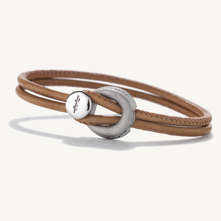 Changes Petite Leather Cognac in de groep Herensieraden bij SCANDINAVIAN JEWELRY DESIGN (CHAP-LEA316HU-COLE)
