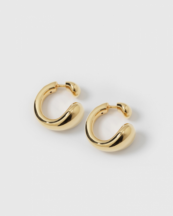Product Image for SYSTER P Bolded Drops Earrings Gold