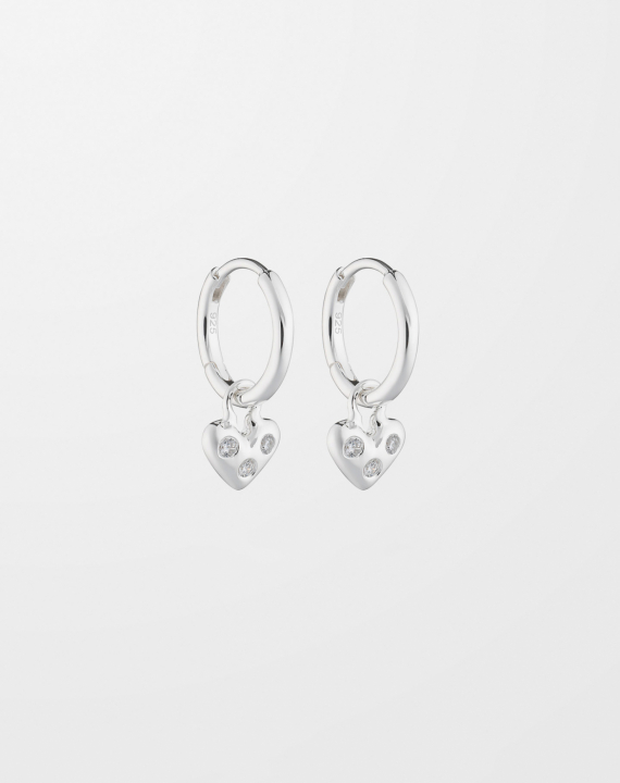 Forever Hoops Zilver in de groep Oorbellen / Zilveren oorbellen bij SCANDINAVIAN JEWELRY DESIGN (ES1248)